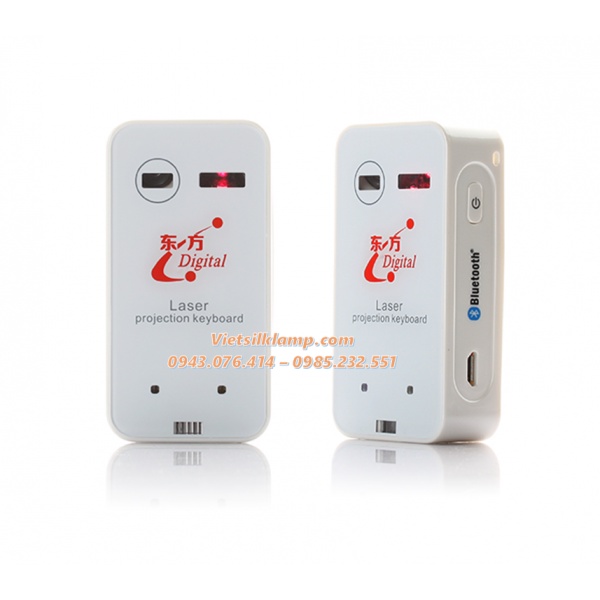 BÀN PHÍM LASER KẾT NỐI BLUETOOTH KB DIGITAL (trắng) - GH1