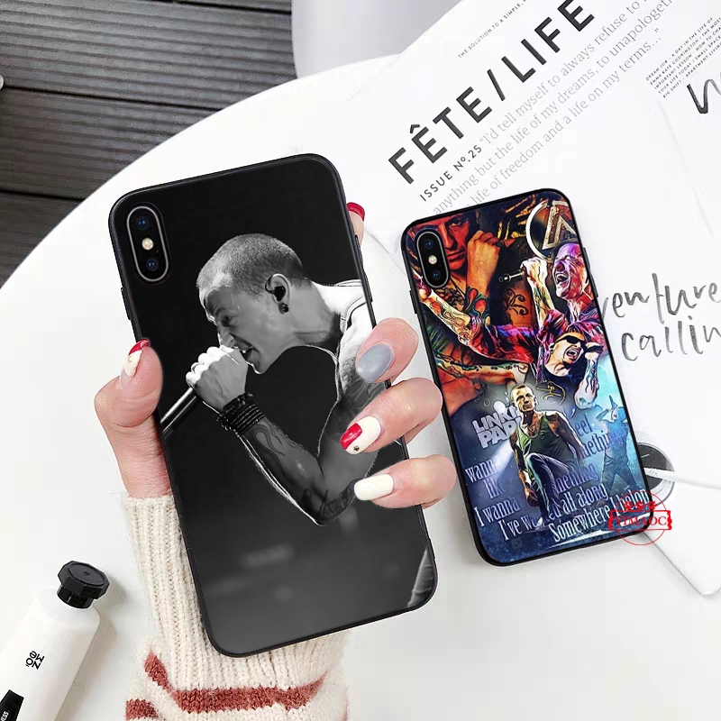 Ốp Điện Thoại Mềm Hình Linkin Park Cho Iphone Xs Max Xr X 11 Pro 7 8 6 6s Plus