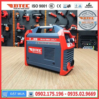 Máy hàn que inventer btec mma-200j1