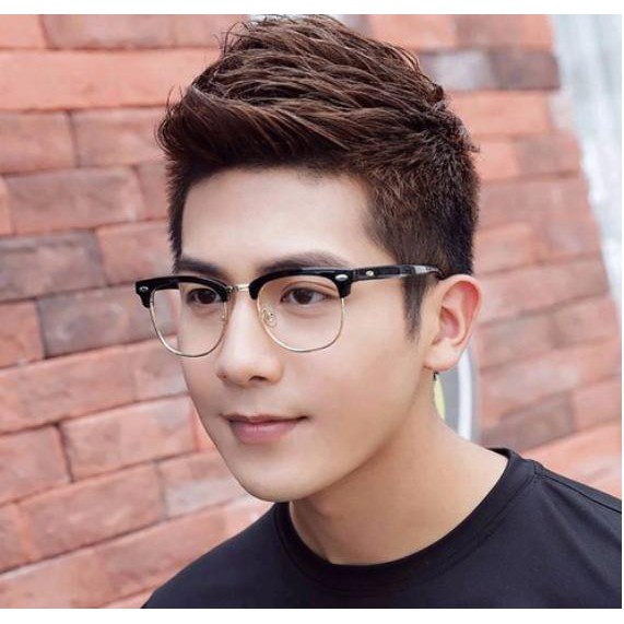 MẮT KÍNH NỬA GỌNG KÍNH GIẢ CẬN TEEN CỰC HOT | BigBuy360 - bigbuy360.vn