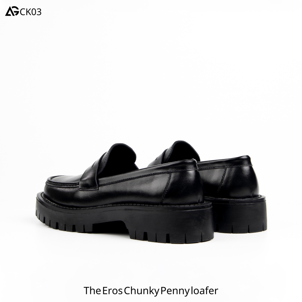 Giày da The Eros Chunky Penny Loafer CK03  August