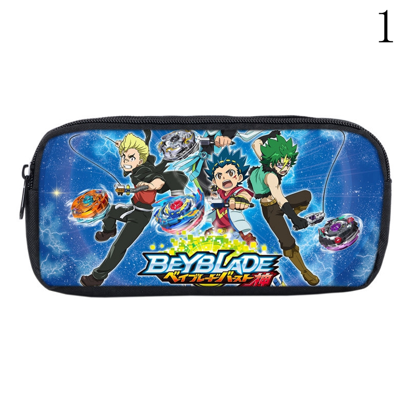 Túi đựng bút sáng tạo 12 kiểu họa tiết con quay beyblade burst