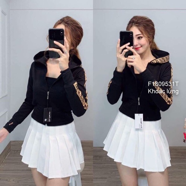 Áo khoác lửng đủ màu kèm hình chụp thật!