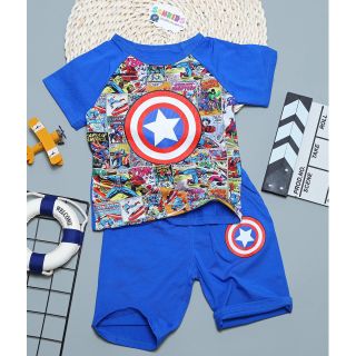 Bộ siêu anh hùng icon captain samkids size 3-10