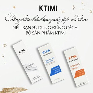 KTIMI - BỘ SẢN PHẨM TRẺ HOÁ DA