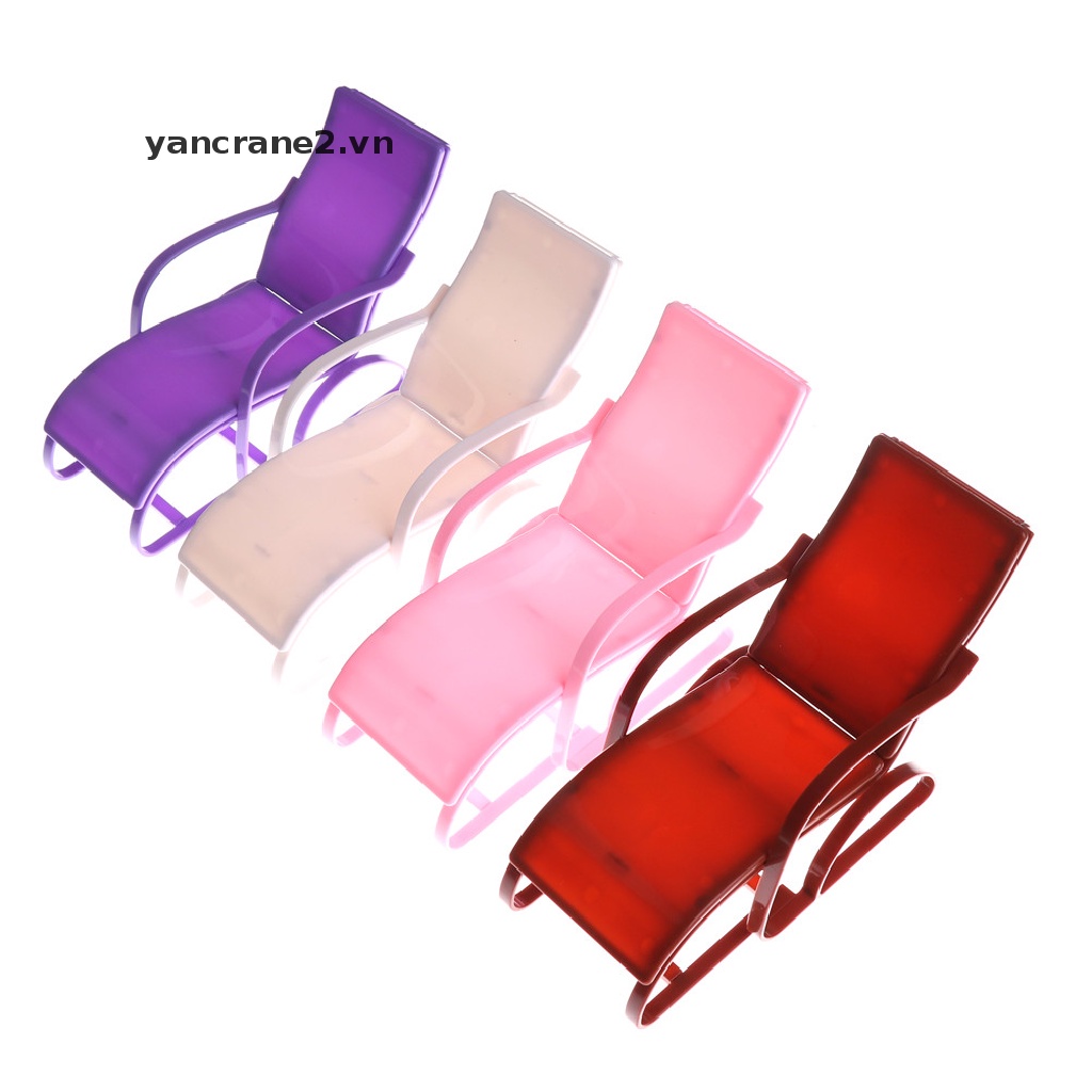 Mô Hình Ghế Bãi Biển Mini Thời Trang Cho Nhà Búp Bê 1 Phụ Kiện Nội Thất Mini Trang Trí Nhà Búp Bê