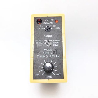 Rơle thời gian scf-5x, 220v