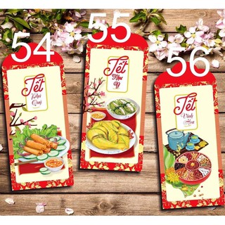2 Bao Lì Xì Tết 2021 Tân Sửu Mẫu Mới Hàng Đẹp Loại I