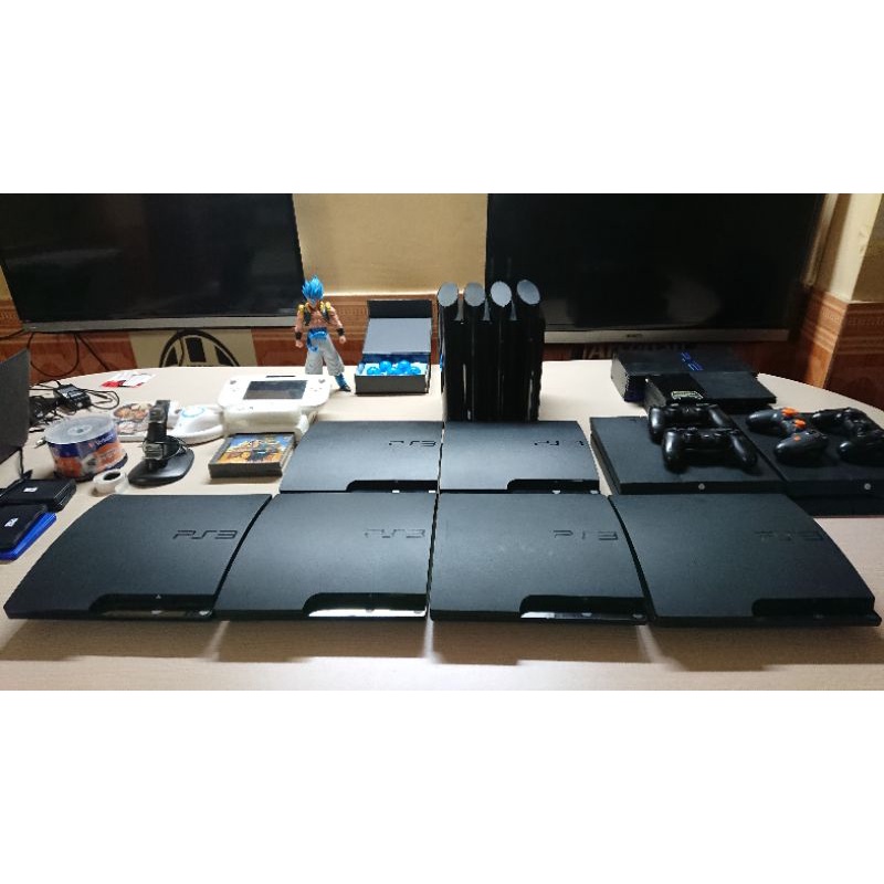 PS3 slim cóp full-games + tay cầm mới + pk  đầy đủ cho ae!