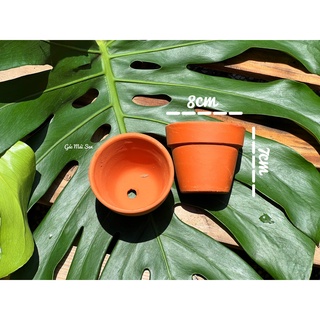 CHẬU ĐẤT NUNG MINI - CHẬU ĐẤT NUNG TRỒNG SEN ĐÁ