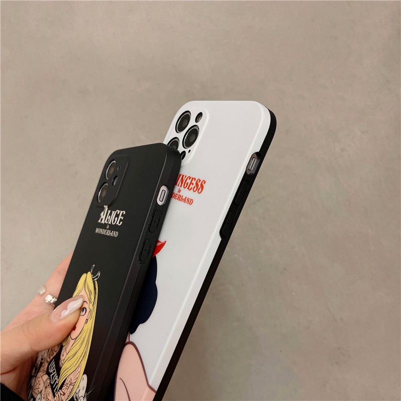 Ốp Điện Thoại IMD Mềm In Hình Cô Gái Hoạt Hình Dễ Thương Cho IPhone14 Plus Pro Max 13 12 11 MAX X/XS XR XSMAX 7P/8P 7/8/SE2