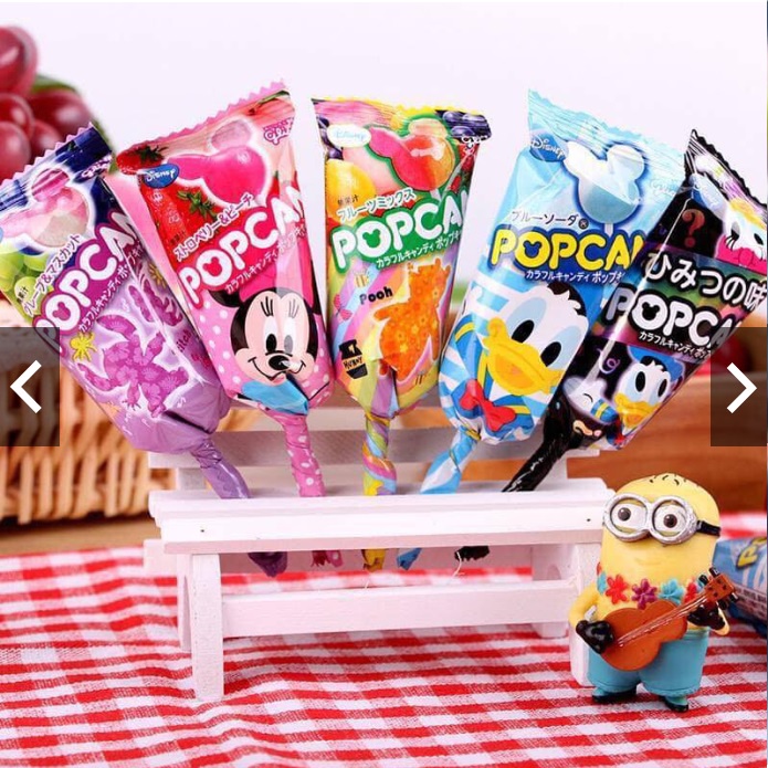 Kẹo mút Glico PopCan Mickey Nhật Bản cho bé