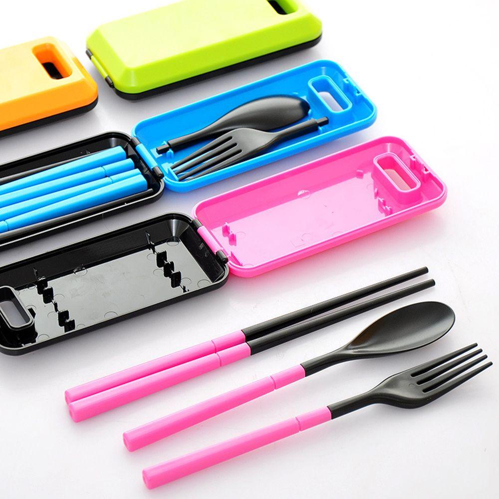 JANE Bộ Dụng Cụ Ăn Uống Thiết Kế Gấp Gọn Tiện Dụng
