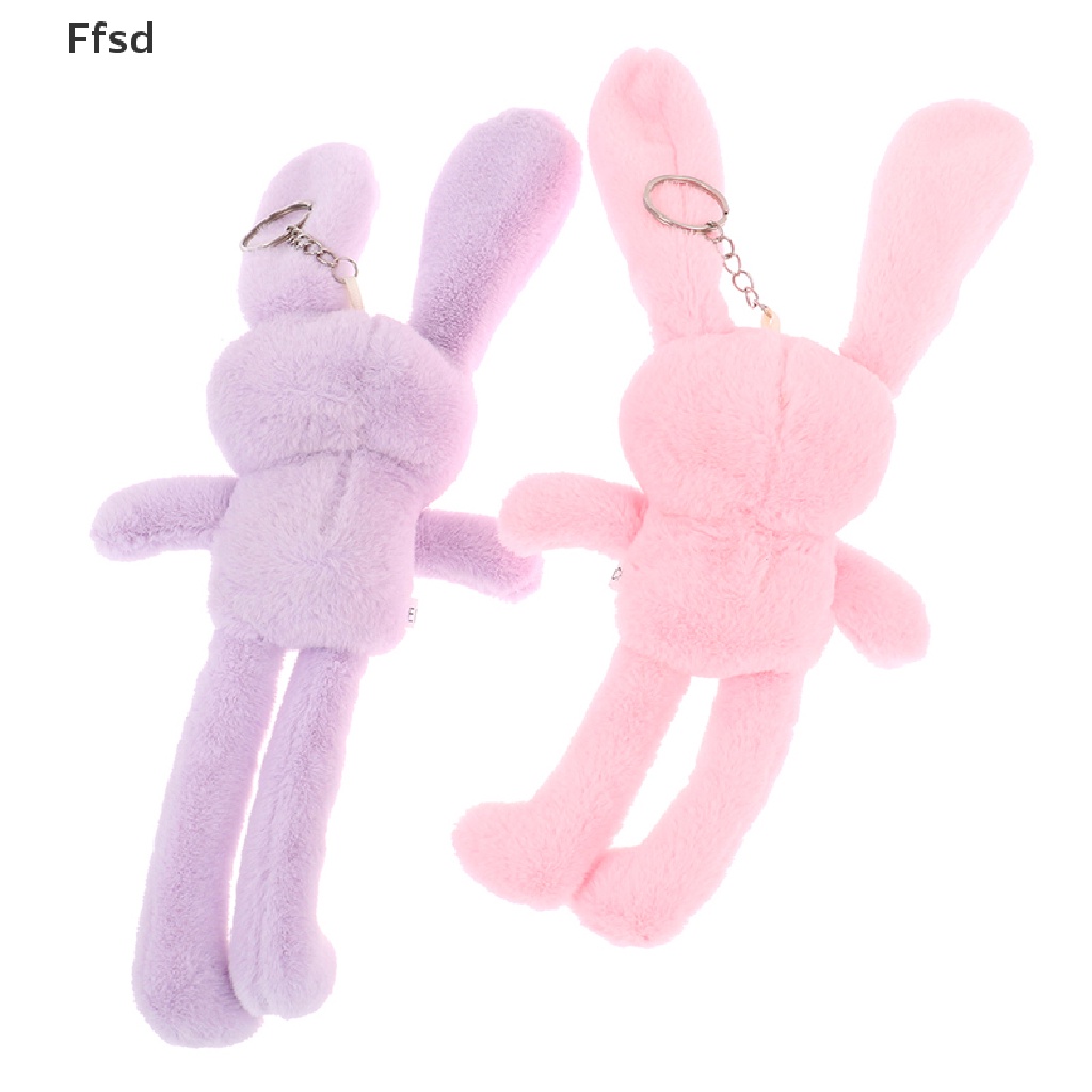 {Ffsd} Móc Khóa Hình Thỏ Bông Hoạt Hình Quà Tặng Cho Cặp Đôi * Hot