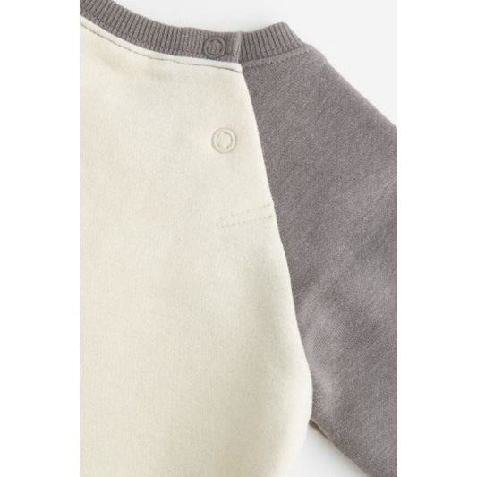 áo nỉ cho bé , áo thu đông dài tay , nỉ cho bé trai , bé gái mickey xuất dư hm , cúc bấm ở cổ - tiệm nhà An