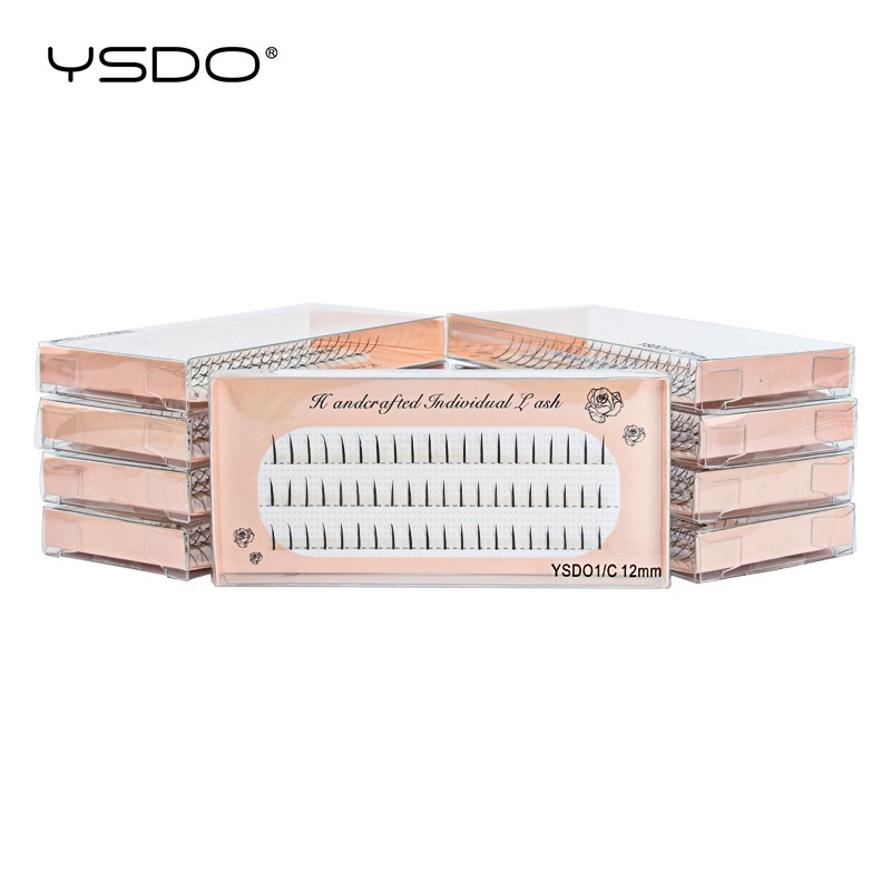 Hộp 60 Sợi Lông Mi Giả Cong Chữ C Tự Nhiên