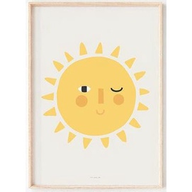 Tranh canvas treo phòng trẻ em_you are my sun shine