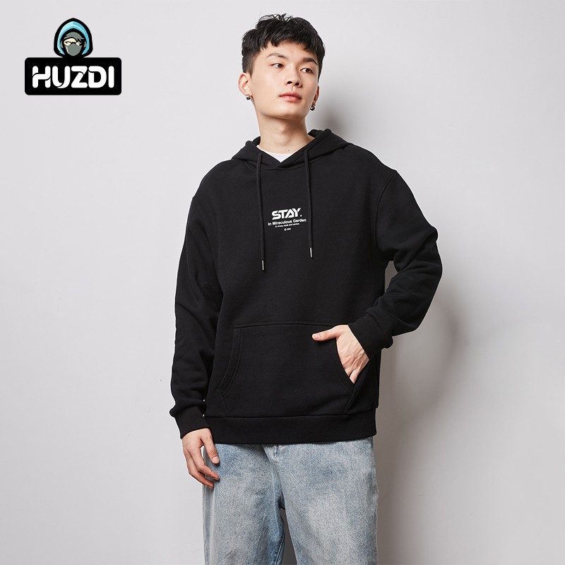 Áo Hoodie Nam Nữ Unisex HUZDI - Phong Cách Hàn Quốc Cá Tính, Chất Nỉ Cào Bông Dày Ấm - Mã HOD003 | BigBuy360 - bigbuy360.vn