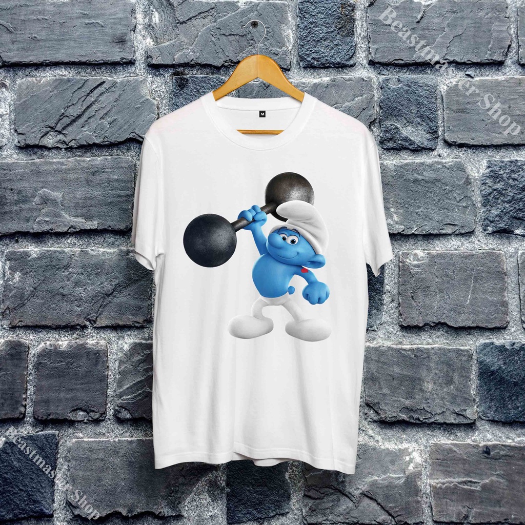 🎀Áo Phông Xì Trum - The Smurfs - Xì Trum T-Shirt - The Smurfs T-Shirt phong cách - J14XTM-005