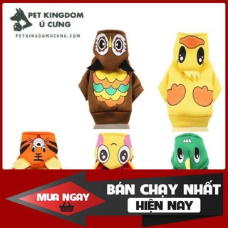 Hg0901 hdxyz - 15 áo chó mèo nỉ mũ animal0