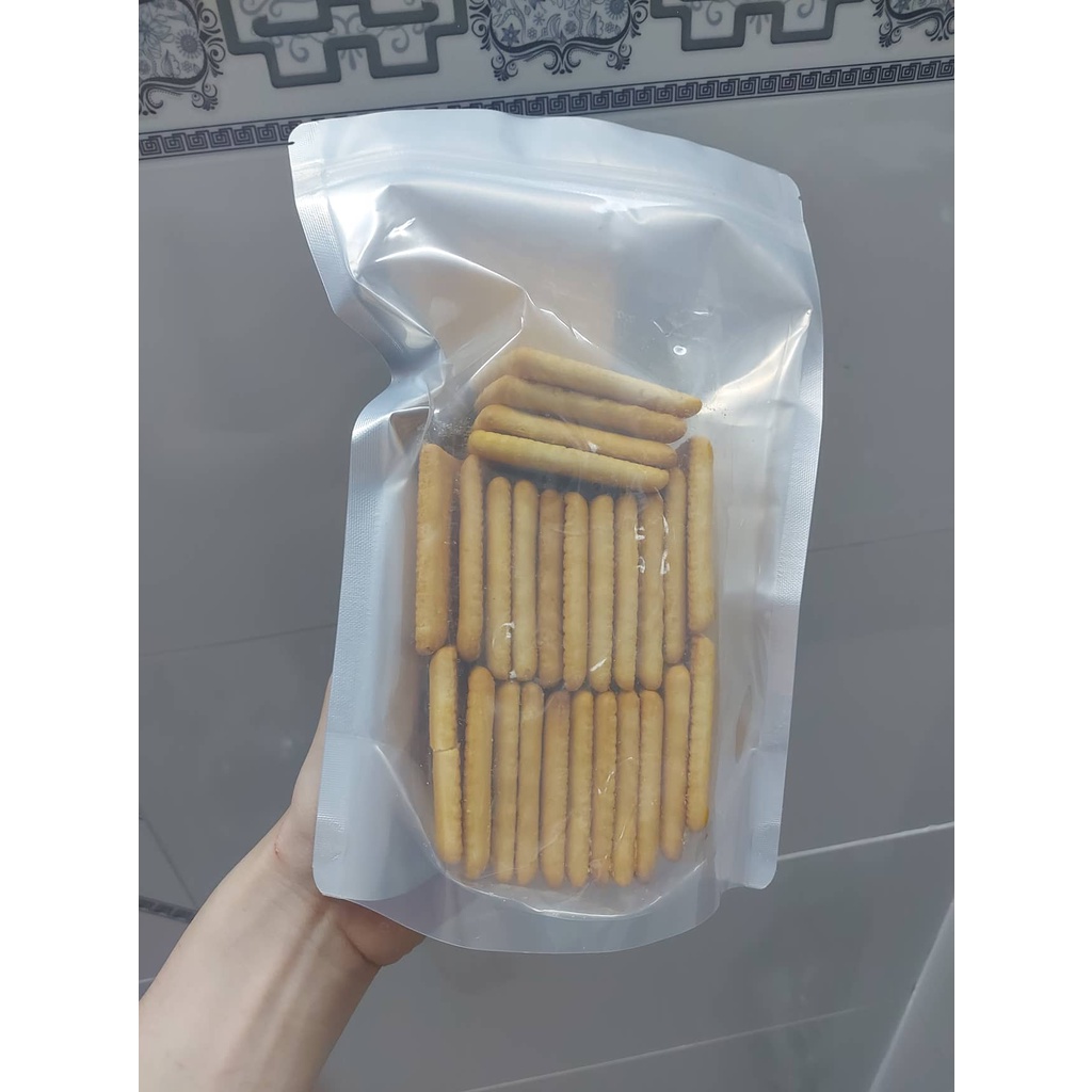 BÁNH QUY LẠT VUÔNG MẶN KHÔNG ĐƯỜNG - DÙNG LÀM BÁNH QUY HÀNH 100G / 250G / 500G