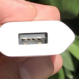 Củ sạc dẹt iphone zin chính hãng