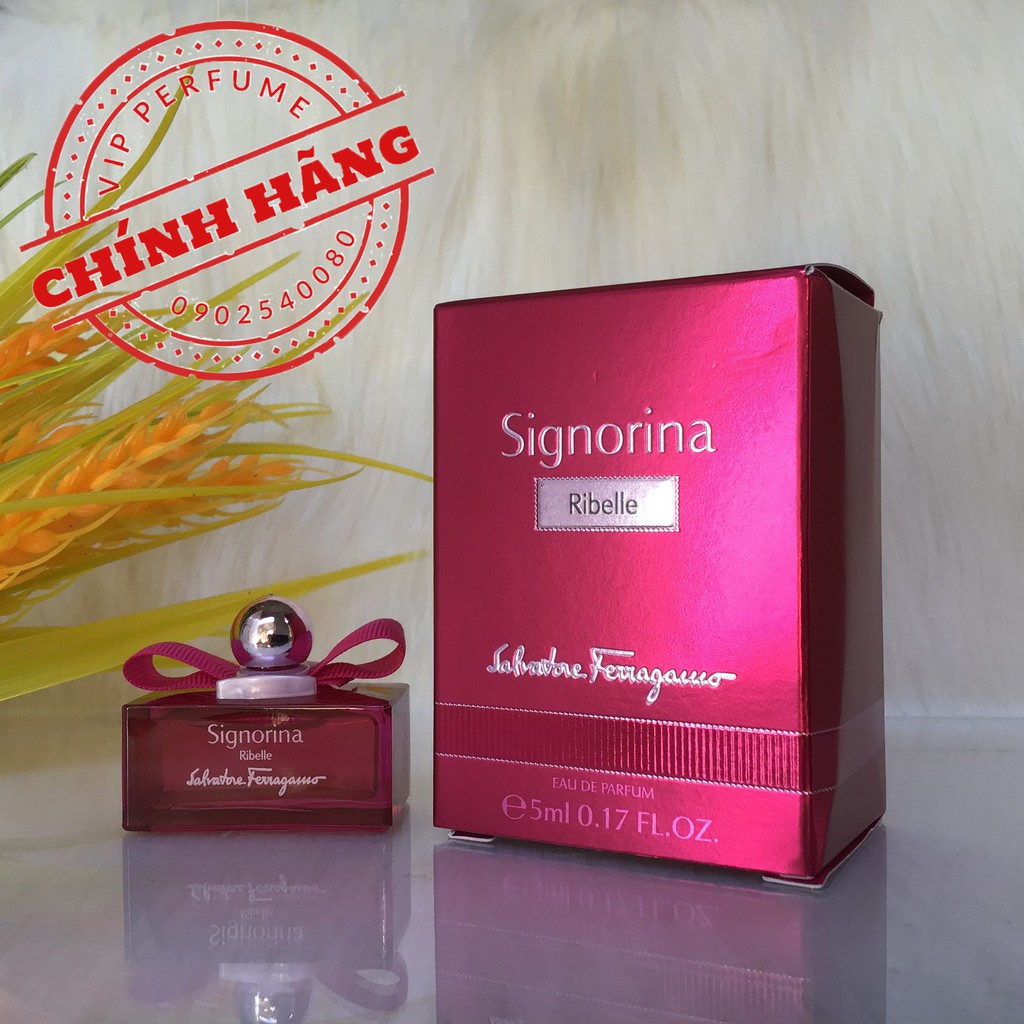 Nước hoa nữ chính hãng Salvatore Ferragamo Signorina Ribelle EDP 5ml