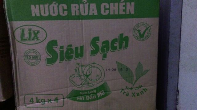 Nước rửa chén Lix siêu sạch 3.6kg