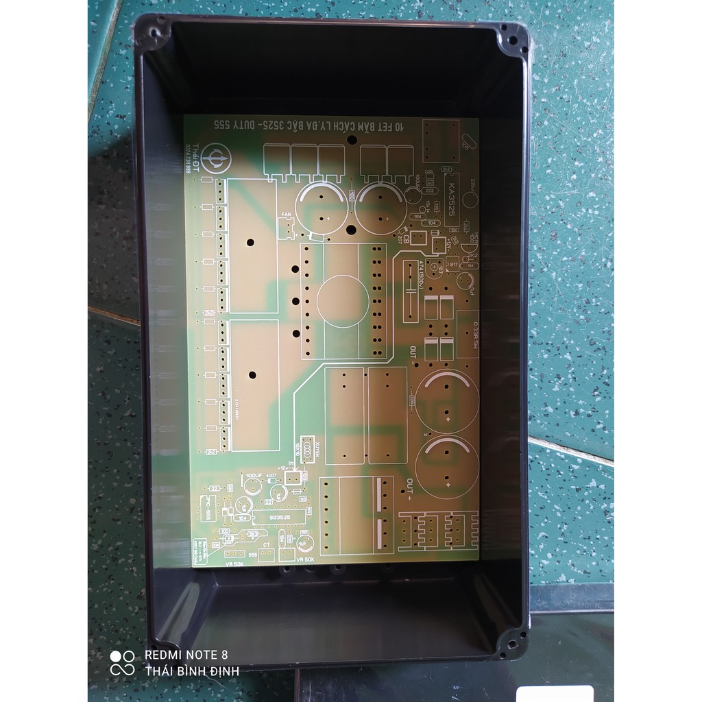 PCB - MẠCH KÍCH 10 MOSFET TÍCH HỢP BĂM CÁCH LY ĐA BẬC