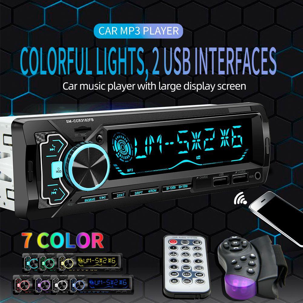 Máy Nghe Nhạc MP3 / FM / USB / AUX Rảnh Tay Cho Xe Hơi