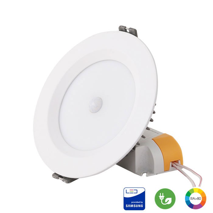 Đèn LED âm trần cảm biến chuyển động Rạng Đông 9W khoét lỗ 110 vỏ nhôm