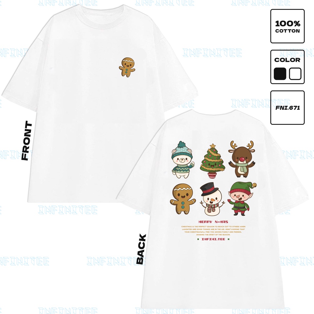 Áo thun INFINITEE Fni0671, Thun 100% Cotton - form rộng Unisex.