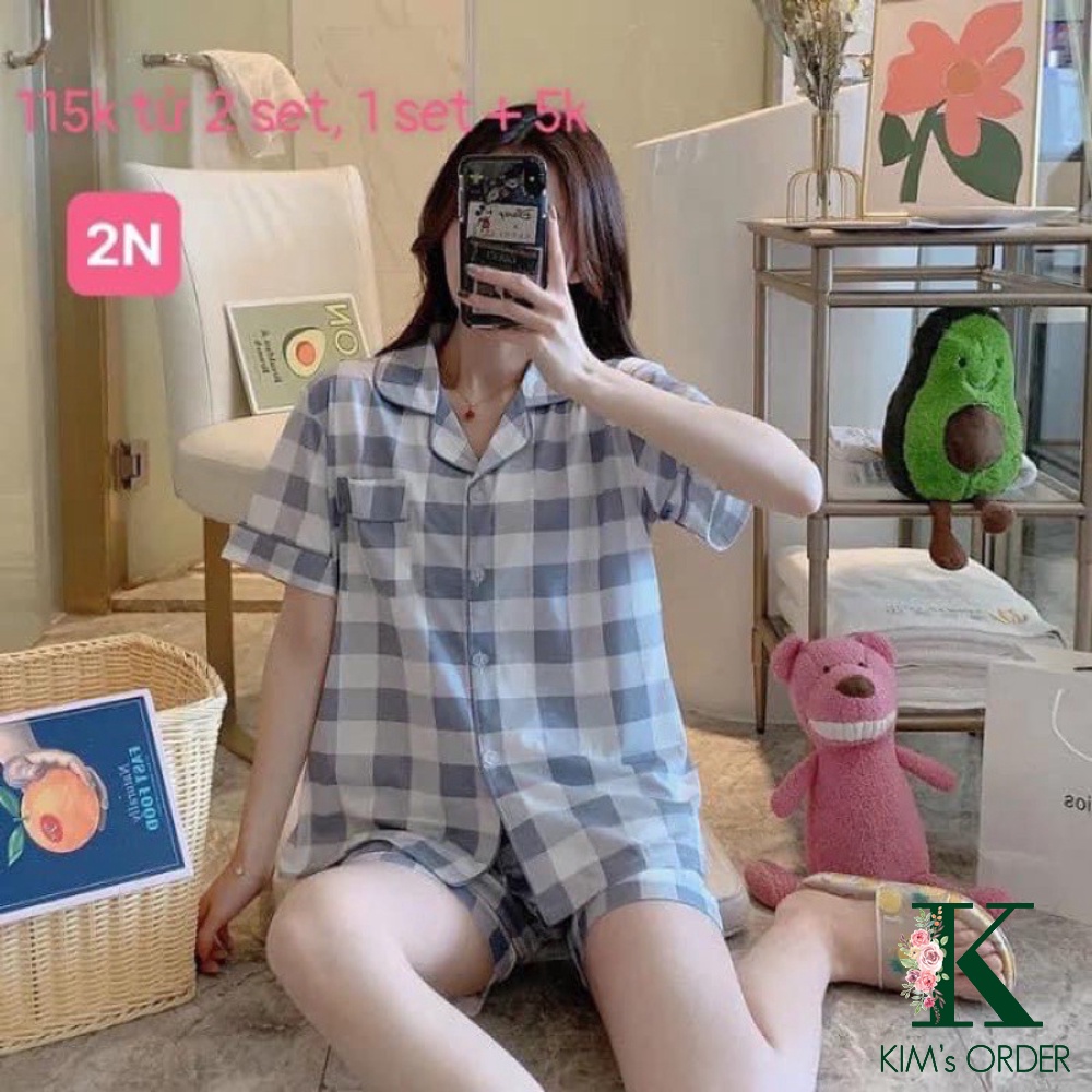 Set bộ mặc nhà ngắn tay loại 1 mẫu mới (Mẫu 2N, 3N, 4N, 5N, 6N, 7N)