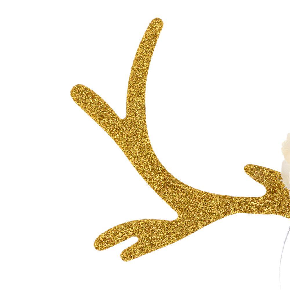 MELODG Băng Đô Sừng Hươu Hóa Trang Giáng Sinh Thời Trang Dành Cho Trẻ Nhỏ