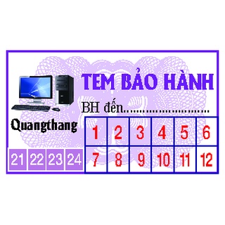 Tem decal vỡ 6000 cái 2x1cm