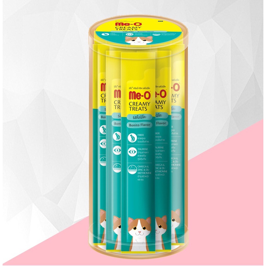 Súp thưởng Me-O cho mèo, Súp trhưởng Me-O Creamy Treat Hộp 36 thanh