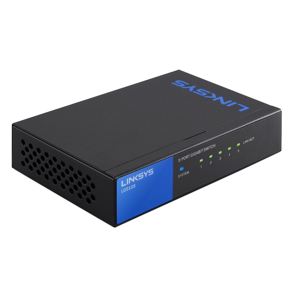 Switch LINKSYS LGS105 5 port Gigabit Chính hãng (1Gbps). VI TÍNH QUỐC DUY