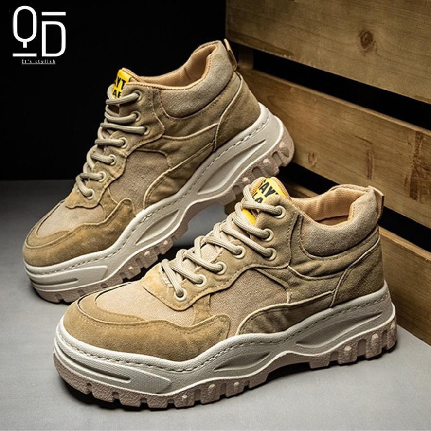Giày Sneaker Nam Cổ Cao Tăng Chiều Cao - C001 | BigBuy360 - bigbuy360.vn