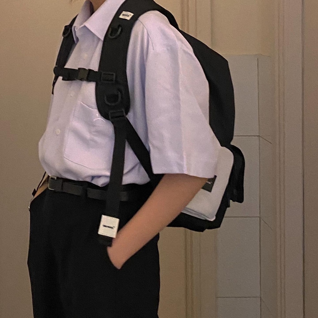 Balo đi học local brand basic thời trang du lịch, cặp đựng laptop unisex end ss1 , backpack unisex  - Gin Store