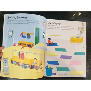 Dính dán - Usborne sticker book - Ballet Show