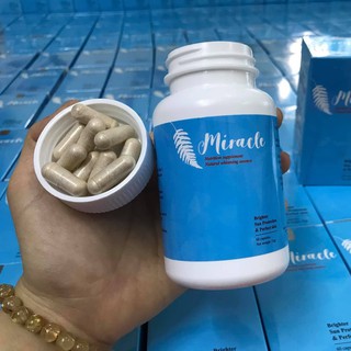 Thực phẩm bảo vệ sức khỏe – hỗ trợ trắng da viên uống Miracle của Mỹ