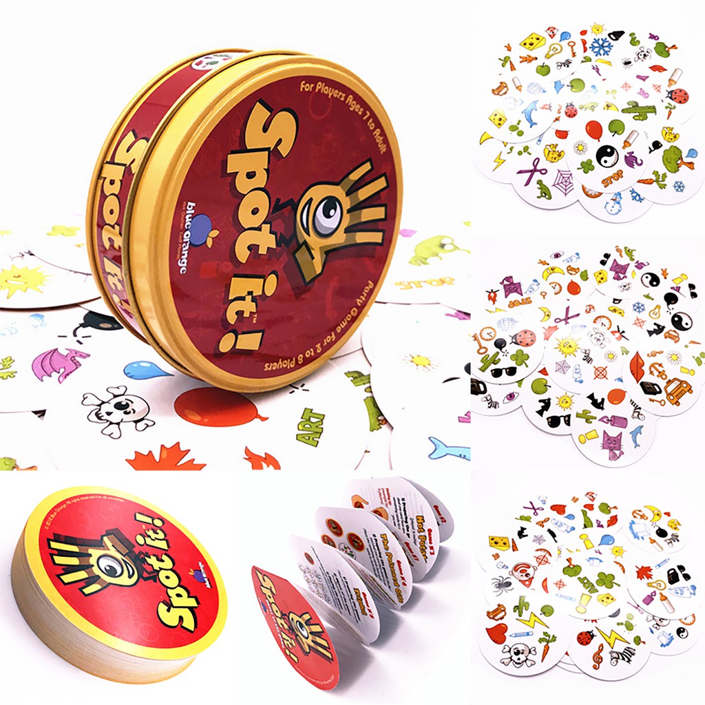 Trò Chơi Spot It TomcityVN Board Game Vui Nhộn Hấp Dẫn