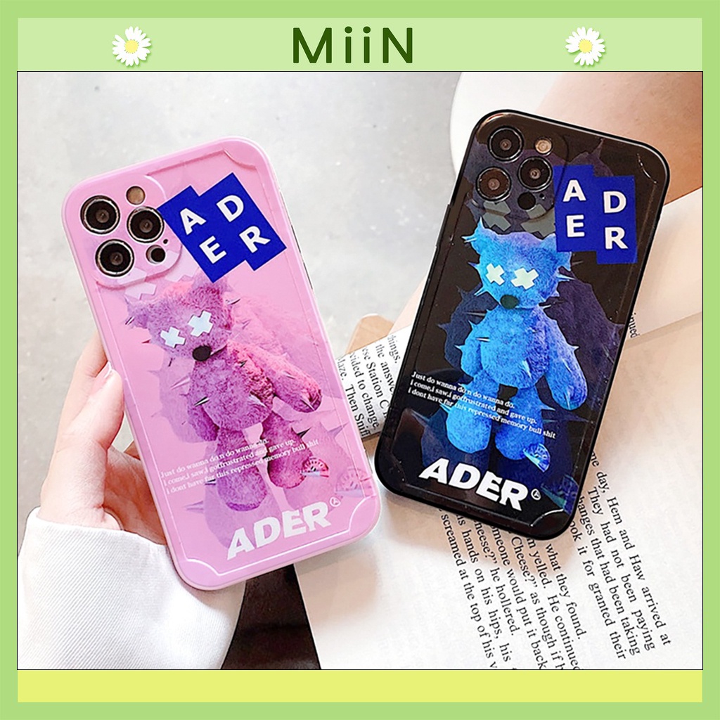 Ốp lưng iphone ADER Bear bóng 6plus/6s/6splus7plus8plus/x/xr/xs/11/12/pro/max/plus/promax/Shin/Case/Miin/Shop/awifi