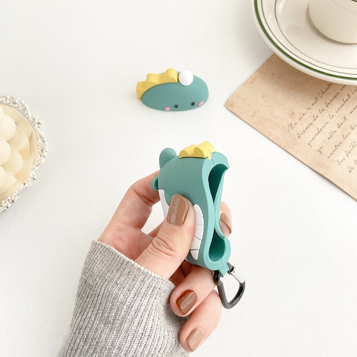 Case Airpods 1/2/3/Pro/Pro2 Khủng Long Cute, Vỏ Ốp Airpods Phong Cách Đủ Phiên Bản - Mã TZAP321