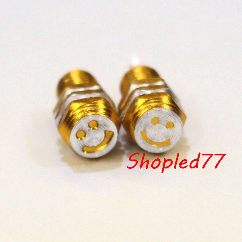 Ốc Mặt Cười Chân Gương Xe Máy [Đủ Màu]