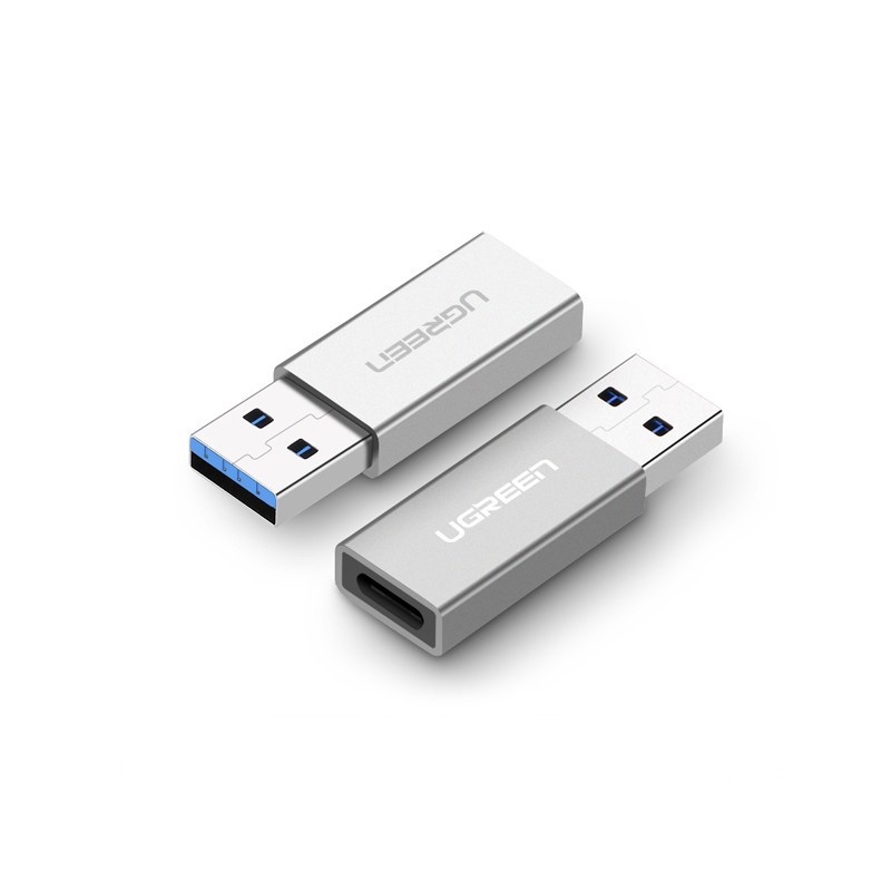 Đầu chuyển USB 3.0  sang USB Type C chính hãng Ugreen UG-30705 cao cấp( usb to typec)