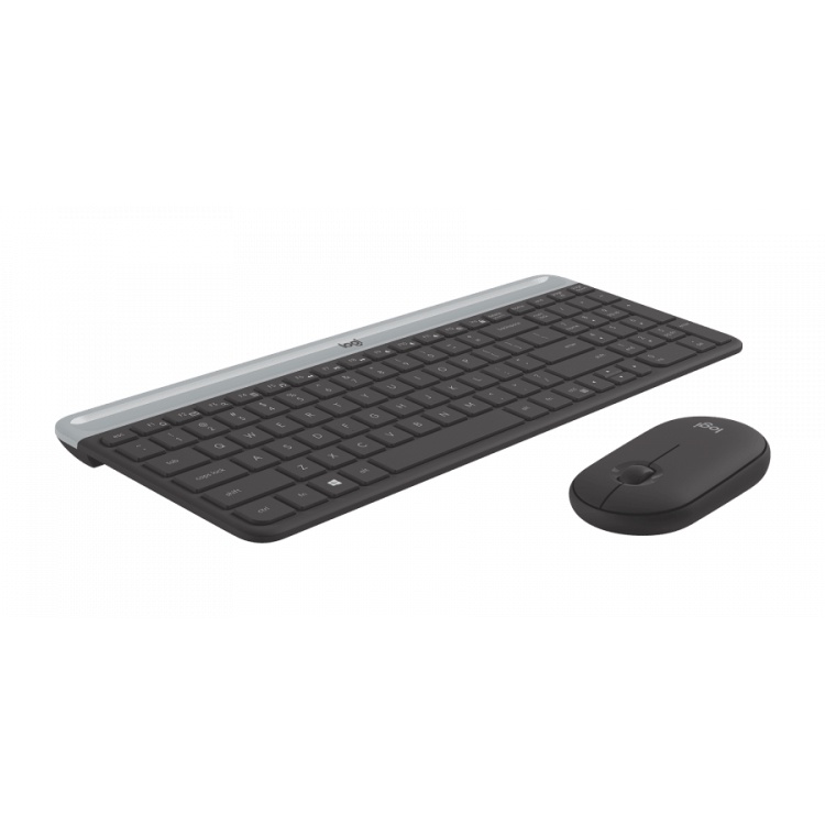 Combo Chuột và bàn phím không dây Logitech MK470 - Hàng chính hãng