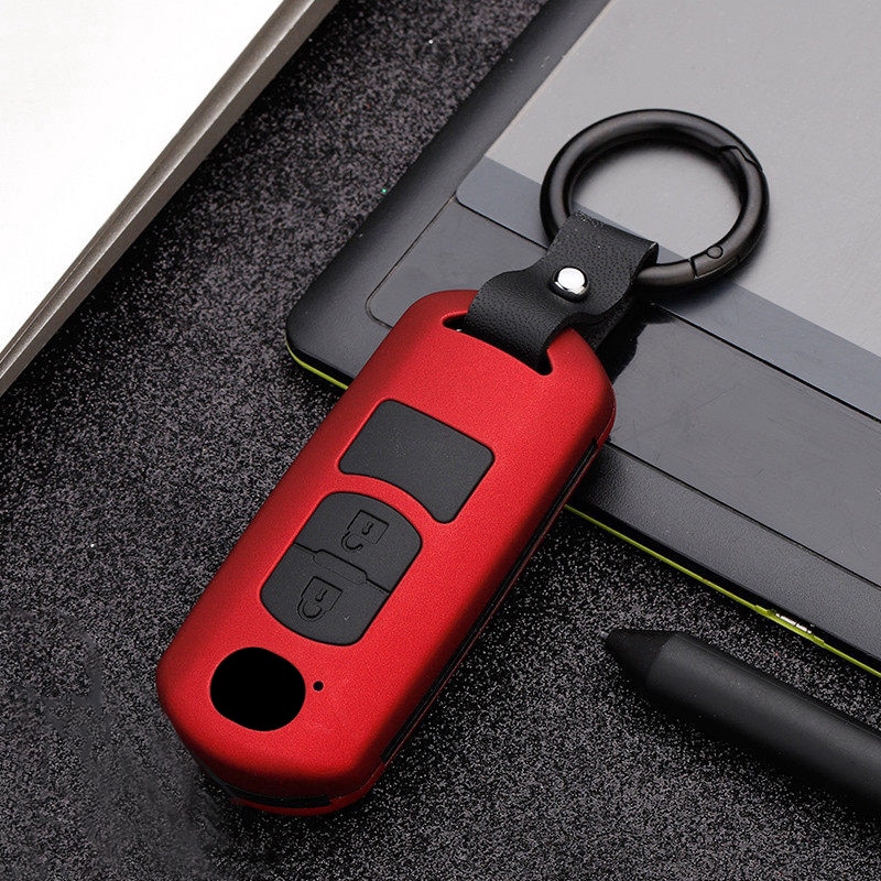 Mazda Car Key Cover ABS Silicone Car Remote Key Case Fob Cover For Mazda 2 3 6 Atenza Axela CX3 CX3 CX5 CX5 CX 5 CX7 CX8 CX9 MX5 keychain