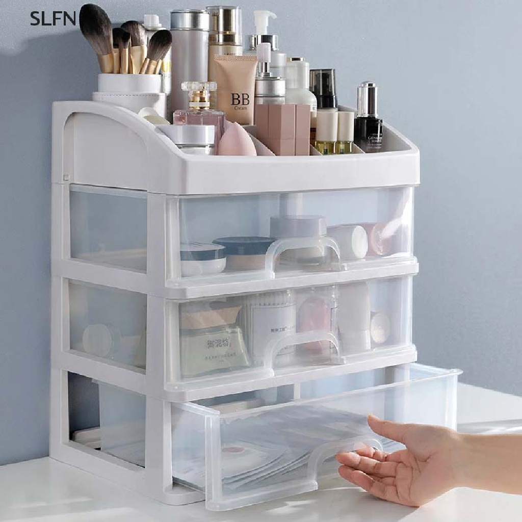 Hộp Đựng Đồ Trang Điểm / Trang Sức Dạng Ngăn Kéo Tiện Lợi