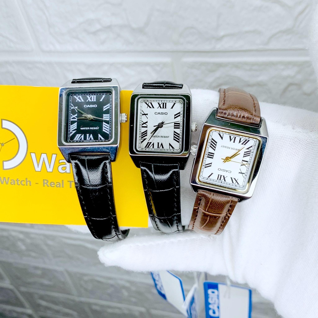 Đồng Hồ Nữ Dây Da Chính Hãng CASIO LTP-V007L